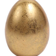Złota jajko ceramiczne WIP-4-00335-21 (23883) 8cm