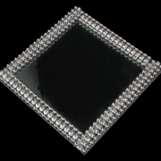 Lusterko podstawka akrylowym wykończeniem SZK-68-00355-21 11,5x11,5cm