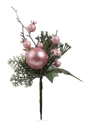 Pik świąteczny różowy BM9518 24cm