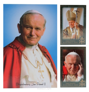 Obrazek Jan Paweł II 19558 10x6,5cm -wybór losowy  -10%
