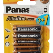 Bateria Panasonic Alkaline Power AA LR6 Size M 1,5V