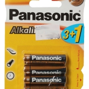 Bateria Panasonic Alkaline Power AAA LR03 Size S 1,5V